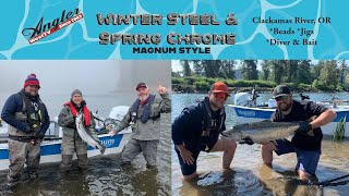 Winter Steel amp Spring Chrome Clackamas River OR [upl. by Libys]