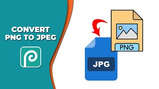 How to convert png to JPEG image in Photopea [upl. by Durrell]