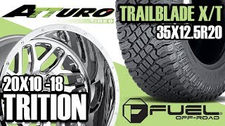 Fuel Triton Wheel  Atturo Trail Blade Tire [upl. by Holofernes269]