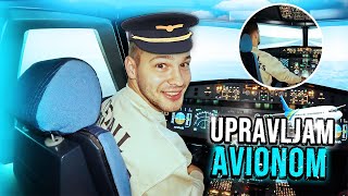 PRVI PUT LETIM AVION [upl. by Philippine]