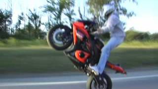 Suzuki GSXR Gixxer 1000  stand up wheelie on highway [upl. by Otiv400]