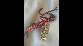 DIY Telar Kumihimo Cuadrado Paso a Paso Cómo Tejer Hacer Brazalete Pulsera Fácil Y Rápido Unisex [upl. by Acinet]