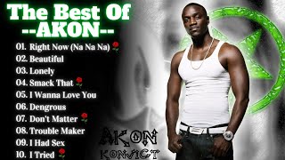 Akon Songs Playlist 2024  The Best Of Akon  Greatest Hits Full Album 2024 Lyrics [upl. by Culver]