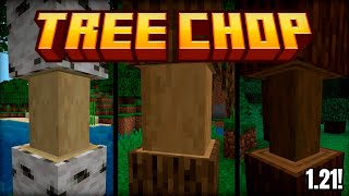 🌳 ADDON de TALAR ARBOLES para MINECRAFT PE 121  Tree Capitator addon 121  MODS para MINECRAFT PE [upl. by Myles66]