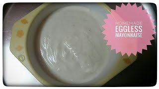 Eggless mayonnaise recipe [upl. by Florin]