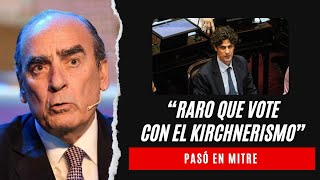 Francos apuntó contra Lousteau tras el rechazo al DNU de Milei “Raro que vote con el kirchnerismo” [upl. by Nogem921]