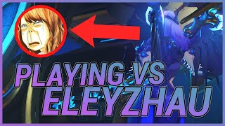 PLAYING VS ELEYZHAU 😱👈✨ IN OVERWATCH 😍💅 [upl. by Selina]