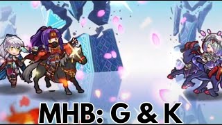 FEH NSanaki amp SMicaiah vs Gullveig amp Kvasir MHB Abyssal Fire Emblem Heroes [upl. by Ishmael]