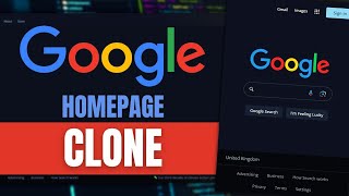 Google Clone using HTML and CSS  Responsive Website Design Tutorial [upl. by Beale]