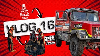 DAKAR Instaforex Loprais Praga Team  VLOG 16 [upl. by Meurer]