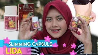 Review LIDA SLIMING CAPSULE Langsing Indah  Order 082135520009 [upl. by Sacul654]