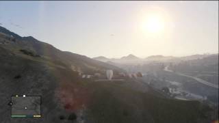 GTA 5 HOW TO FLY AND LAND A PLANE GTA V [upl. by Taub812]