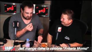 Jeff mange la friterie de MOMO  sur NRJ cauetofficiel [upl. by Harat867]