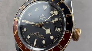 2022 Tudor Black Bay GMT SampG quotRoot Beerquot 79833MN Tudor Watch Review [upl. by Karlen]