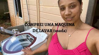 COMPREI UMA MAQUINA DE LAVAR [upl. by Callie]