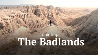 Painting the Badlands in gouache  Plein air and back again ep 2 [upl. by Natassia]