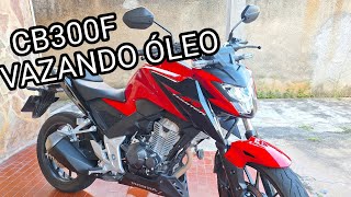 CB300F TWISTER 2024 VAZANDO OLEO  NOVA MOTO DO CANAL [upl. by Estrin]