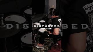 DISTURBED  STRICKEN 🔥🥁 shorts disturbed drums [upl. by Vandervelde28]