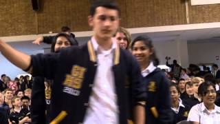 Glenunga Year 12s Parade at final assembly [upl. by Akfir]