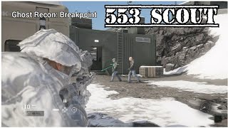 553 SCOUT in Ghost Recon Breakpoint  Extreme Difficulty [upl. by Airtal928]