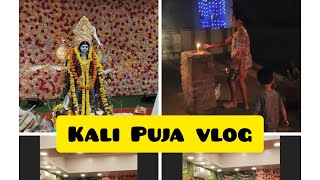 Kali Puja ka vlogfir se diwali manai buggu k saathBaghFamilyvlog [upl. by Anirehs]