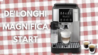 DeLonghi Magnifica Start Espresso amp Coffee Machine Review  One Touch Latte amp Cappuccino Maker [upl. by Lion468]