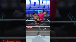 Yokozuna dropped on the apron wwe2k24 yokozuna dexterlumis [upl. by Willard]