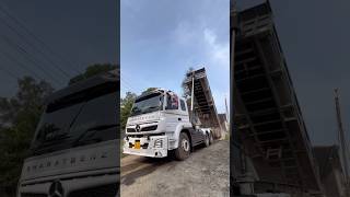 Bharatbenz Tipper trailer 🤍automobile bharatbenz bharatbenztruck shorts [upl. by Eimia328]