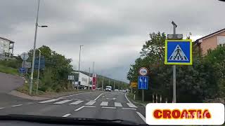 Driving in Croatia 🇭🇷 novivinodolsk croatia travel vlogs driving crikvenica [upl. by Anomas]