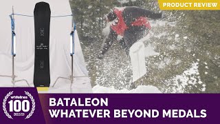 Bataleon Whatever Beyond Medals 2023 Snowboard Review [upl. by Chemesh]