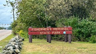 Fishermens Memorial Campground  Narragansett RI amp Galilee Beaches Whale Rock  VLOG 09 [upl. by Fisch512]