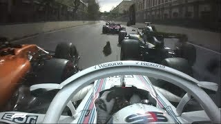 2018 Azerbaijan Grand Prix Race Highlights [upl. by Notpmah]