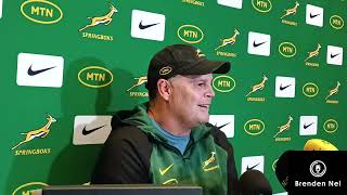 SPRINGBOKS Rassie Erasmus on why JanHendrik Wessels is with the Bok squad [upl. by Stirling]