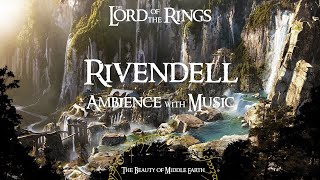 Lord Of The Rings  Rivendell  Ambience amp Music  3 Hours  Studying Relaxing ASMR [upl. by Karylin]