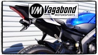 Yamaha R6 2017 Fender Eliminator Install  Vagabond Motorsports VMYR610 [upl. by Tsenrae777]