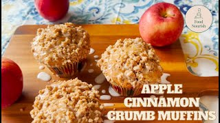 Apple Cinnamon Crumb Muffins [upl. by Aiblis169]