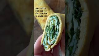 Pyszna wersja omletu ze szpinakiem healthyrecipes [upl. by Mikes]