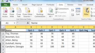 Excel gradebook using percentage method [upl. by Ahsitel184]