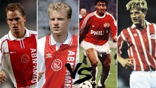 PSV Vs Ajax 1991 Highlights  Romário Bergkamp E Koeman F de Boer Roy Kieft [upl. by Ainotal]