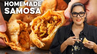 Flakiest Samosa Pastry Decoded  Marions Kitchen [upl. by Mcgraw]