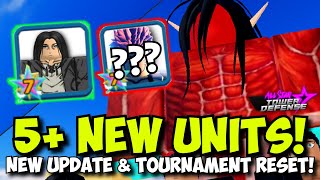 5 NEW UNITS amp Tournament RESET  New ASTD Update TODAY [upl. by Assilat]