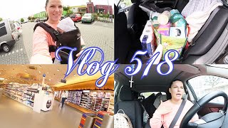 Autolabervlog l Kinderarzt amp Beikost Info l Shoppen l Baby quotAlleinquot lassen l Vlog 518 [upl. by Labina]