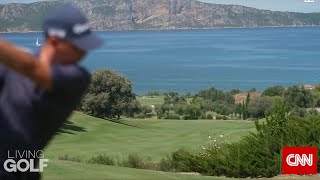 Costa Navarino the newest golf destination in Europe through the eyes of CNN Living Golf [upl. by Eilama832]