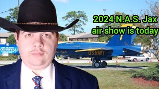 2024 NAS Jax air show vlog October 19 [upl. by Kobylak269]