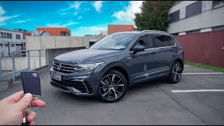 2021 VW TIGUAN 20 TDI RLine 200 HP by CarReviews EU [upl. by Yclek189]