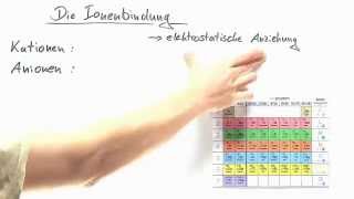 Die Ionenbindung leicht erklärt  Chemie  Allgemeine und anorganische Chemie [upl. by Nyl]