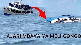 BATEAU MV MERDI KUTOKA GOMA KIVU CONGO YAFANYA AJALI KUBWA WATU WENGI WAMEVFARIKI [upl. by Nueoras]