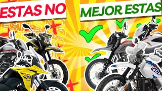 las 4 MOTOS DOBLE PROPOSITO MAS BARATAS PARA COMPRAR EN 2024 [upl. by Danna]