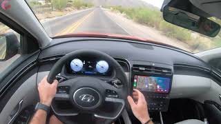 2022 Hyundai Tucson Limited  POV Review amp Test Drive 3D Binaural Audio [upl. by Vita]