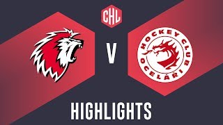 Highlights Lausanne HC vs Oceláři Třinec [upl. by Naivad]